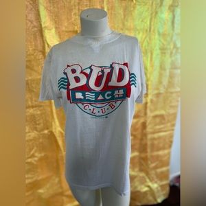 Vintage BUD LIGHT TShirt SIZE L